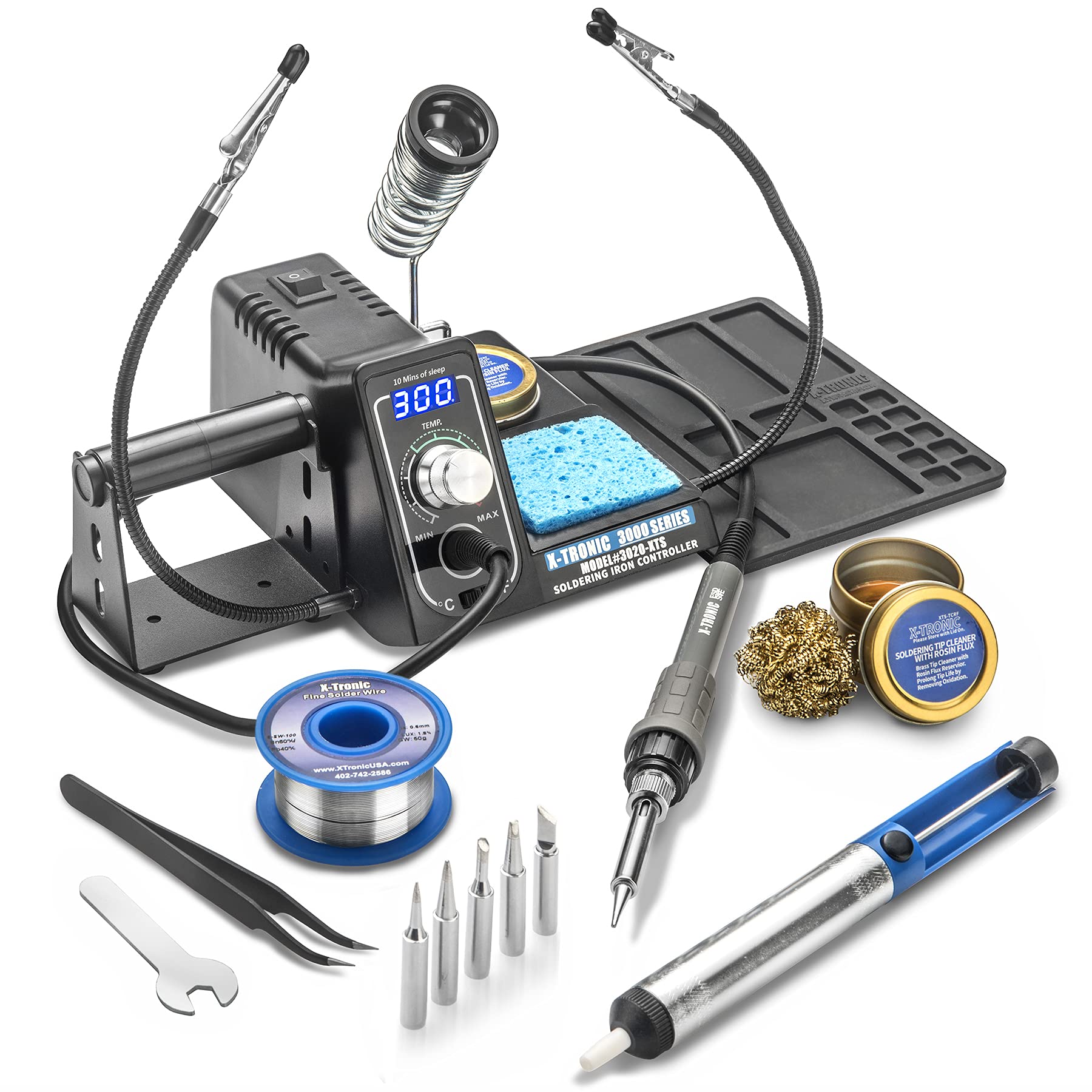 The Original X-Tronic 3020-XTS • 75W Soldering Iron Station Kit